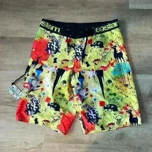 69 Slam Printed Boardshorts sz 32 NWT